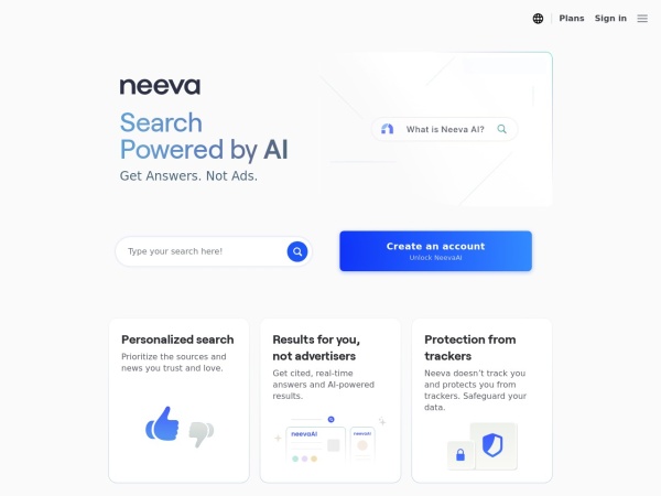 Neeva–AI智能搜索引擎