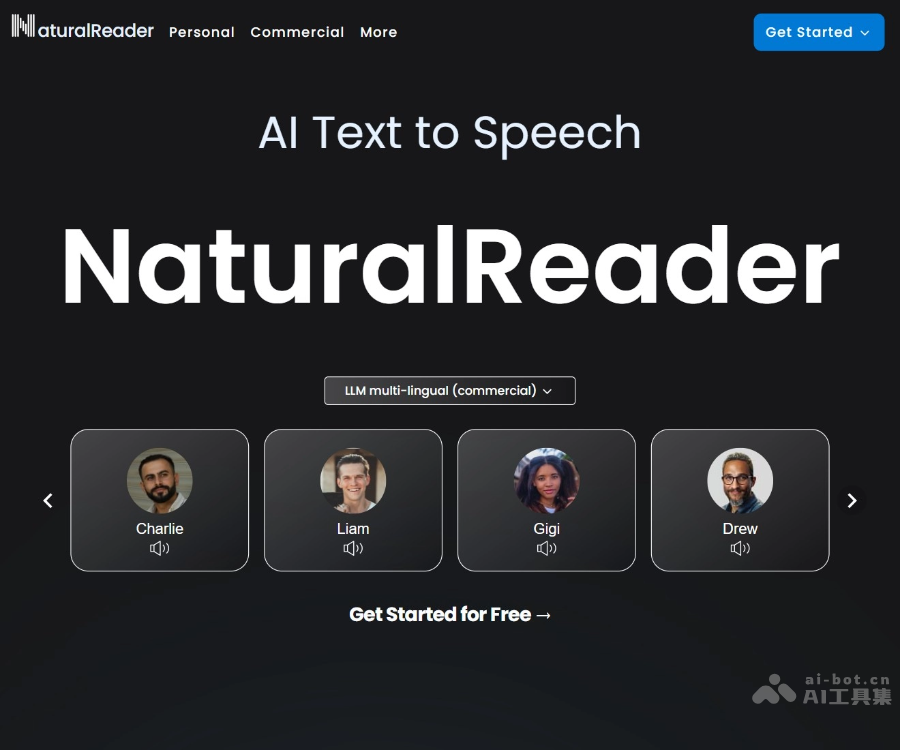 NaturalReader–AI文本转语音工具
