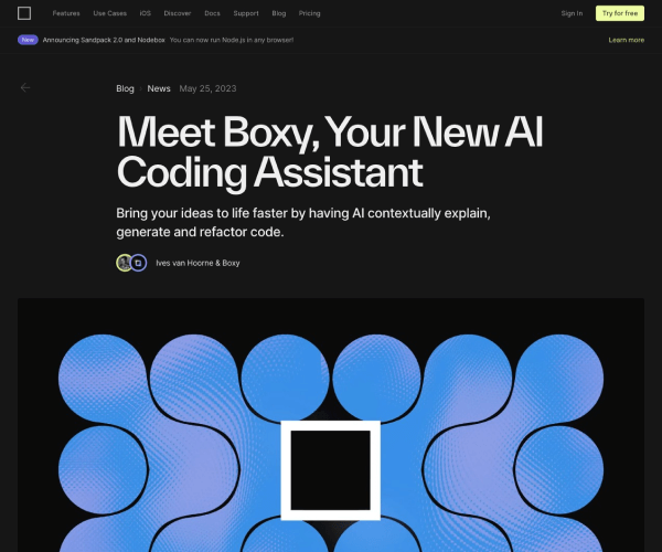 Boxy–AI编程助手