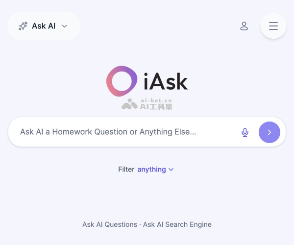 iAsk AI–智能AI搜索问答