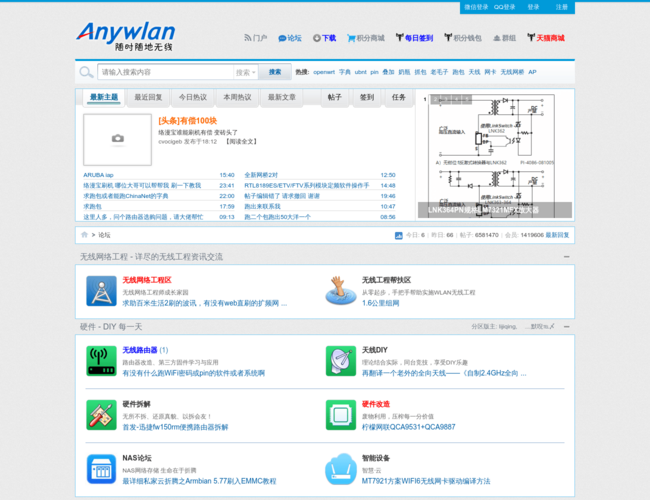 Anywlan无线论坛–无线网络技术交流