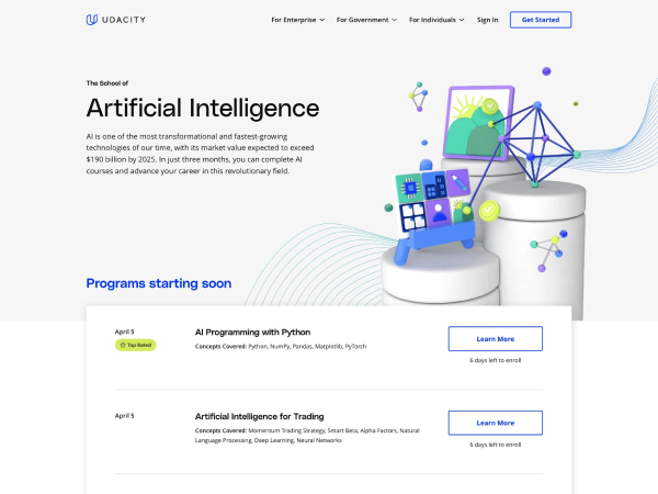 Udacity AI学院–AI课程学习