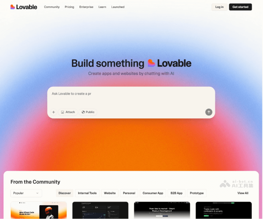 Lovable–AI全栈编程工具