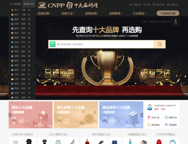 十大品牌网–品牌排行精选