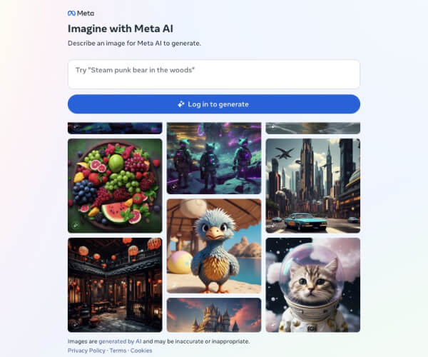 Imagine with Meta–AI图像生成