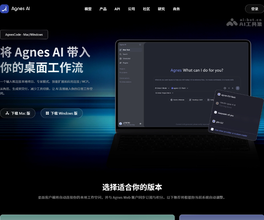 AI编程助手 AgnesCode