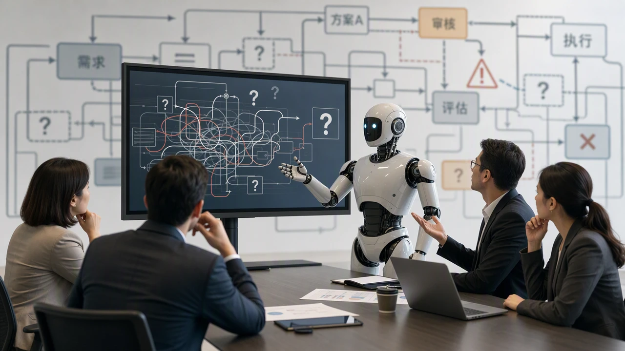 企业 AI 转型避坑：为什么单纯引入 Agent 无法替代业务流程？