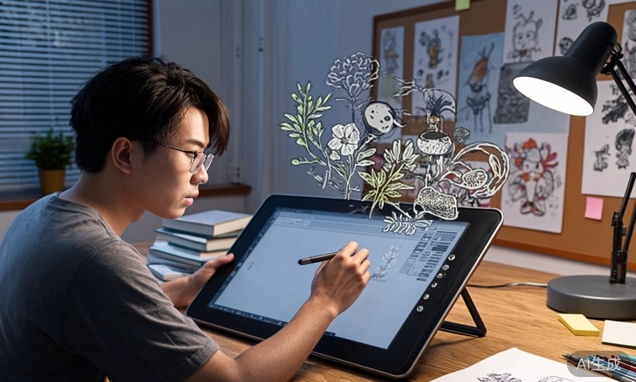 ai做插画:生成式技术如何重塑插画产业与版权生态