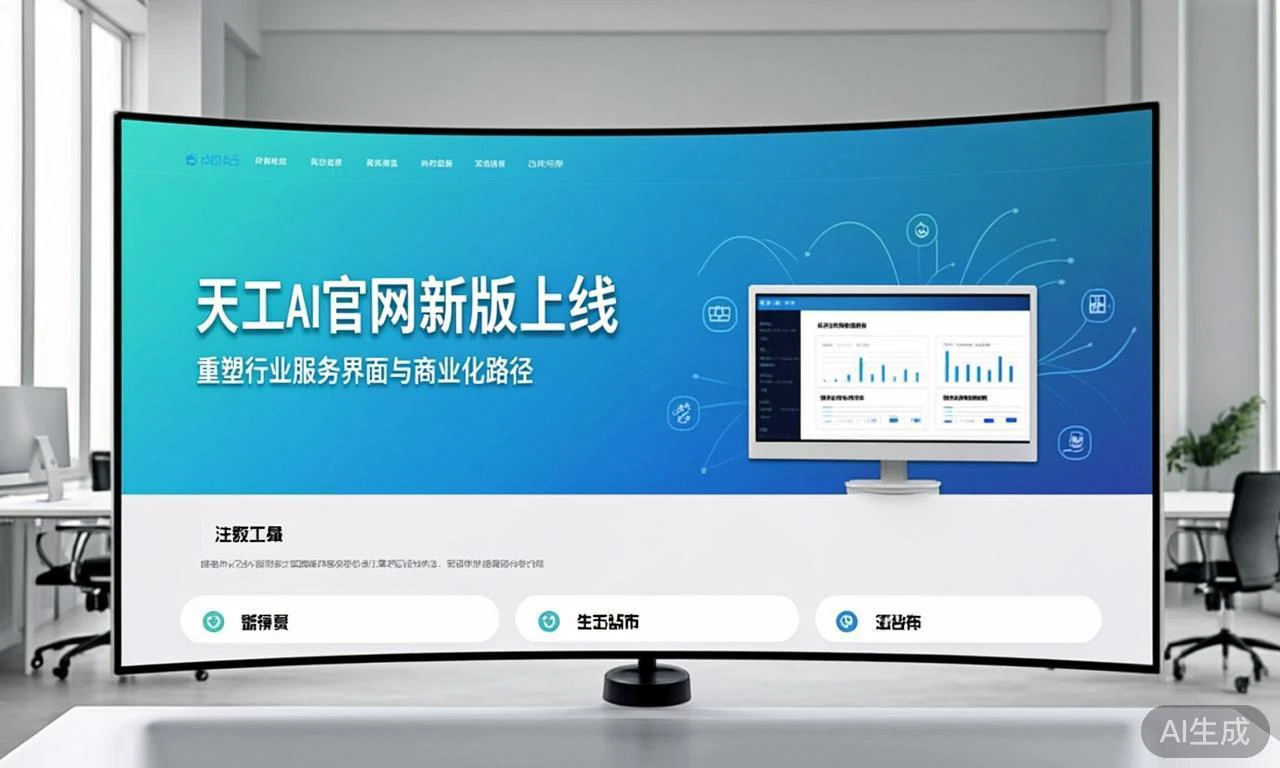 天工ai官网新版上线:重塑行业服务界面与商业化路径
