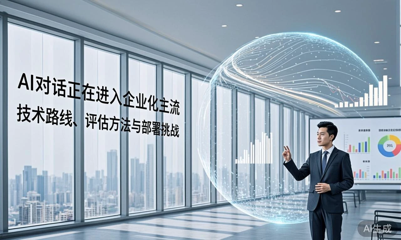 ai对话正在进入企业化主流：技术路线、评估方法与部署挑战