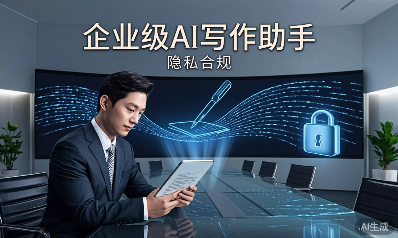 ai写作助手:企业级应用加速落地与隐私合规挑战并存