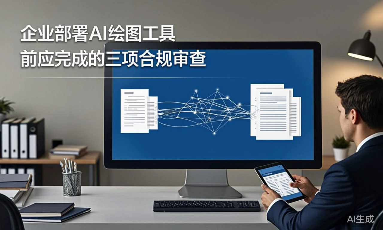 企业部署AI绘图工具前应完成的三项合规审查 1787241807-aiimg6a87254f2890b9.38571030.webp
