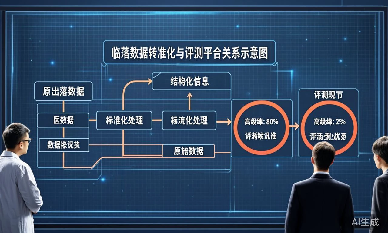 医疗AI闭环不只看智能体应用层：从临床数据标准化到评测台怎么衔接