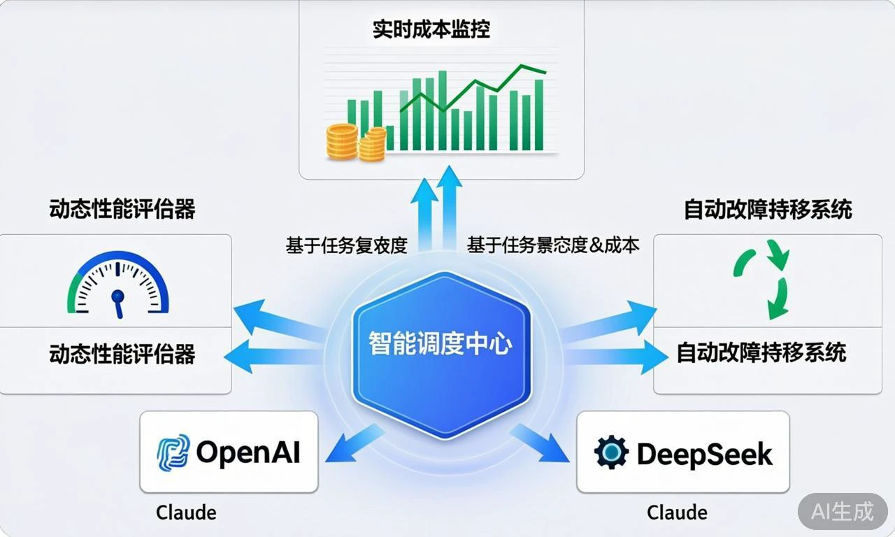 面对 AI 价格战,开发者如何构建‘模型无关’的路由层以规避供应商锁定 1787310497-wf_img6a8831a1642e19.69041033.webp