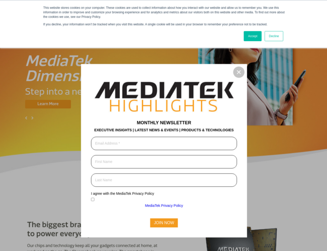 MediaTek联发科–半导体芯片设计