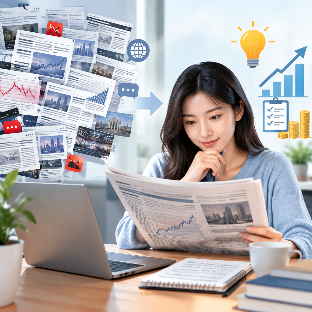 财经资讯怎么读才有用？从信息过载到决策参考的实用指南
