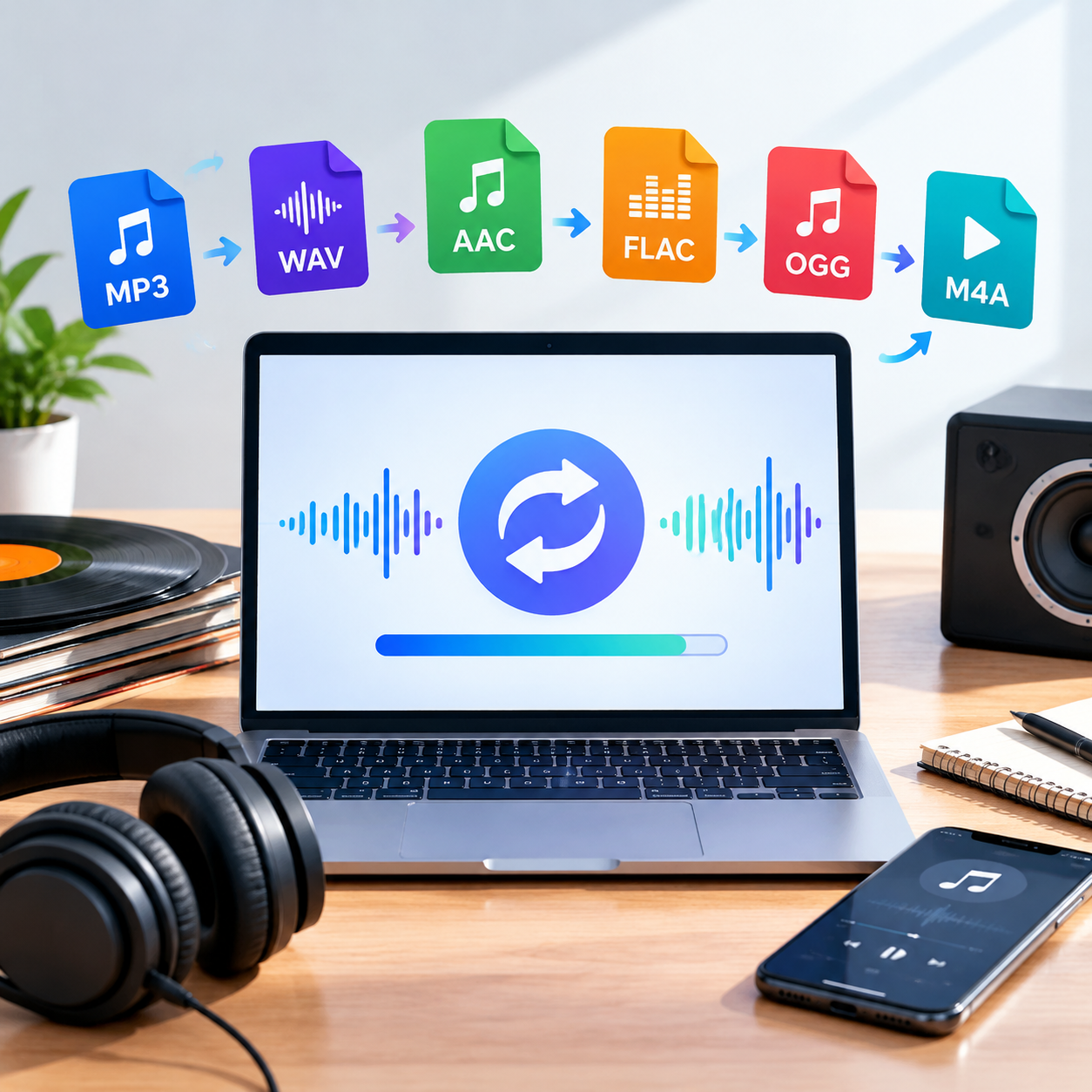音乐音频格式转换教程：从原理到实操，一篇搞定常见格式互转