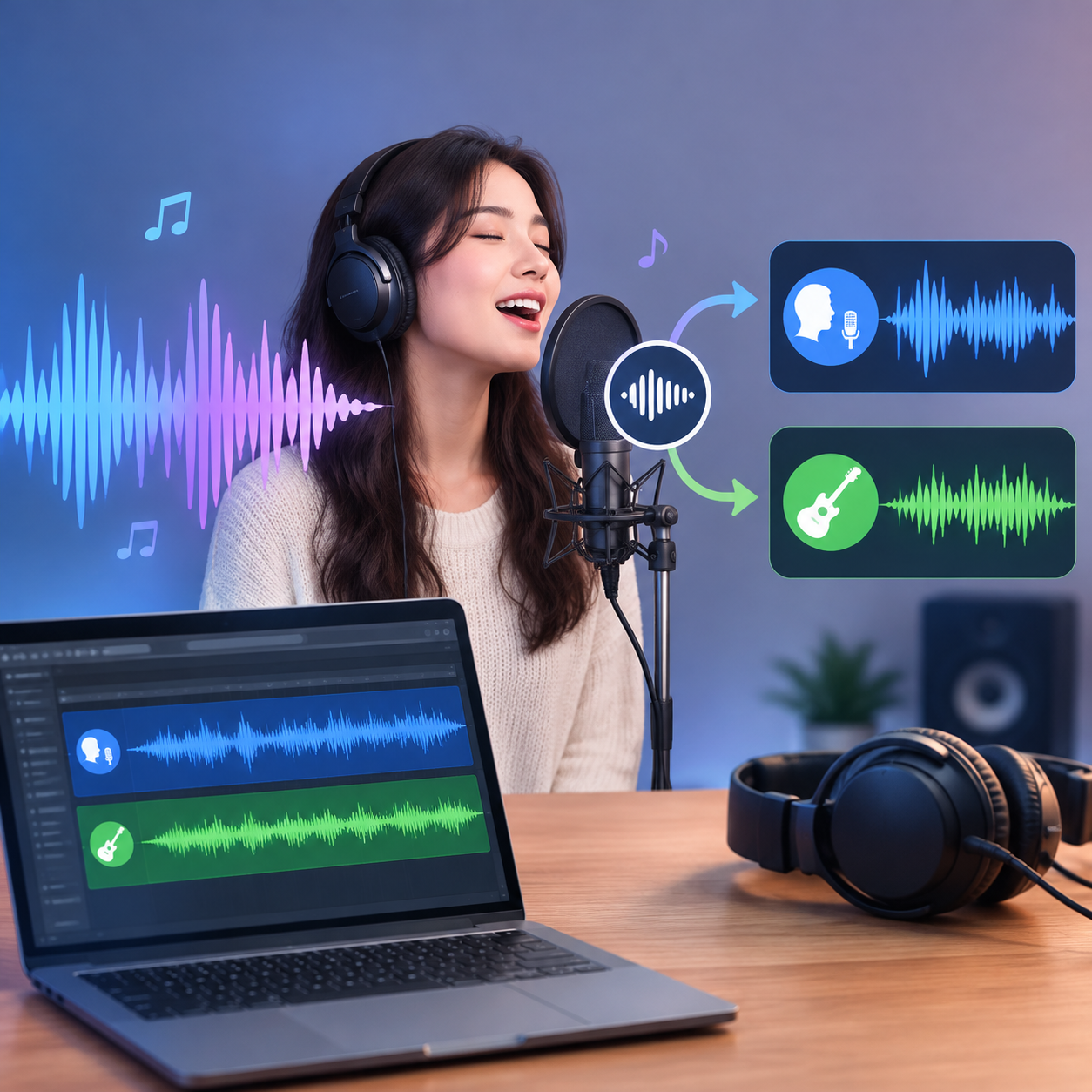 音乐音频分离人声伴奏：从原理到实操，一篇讲透