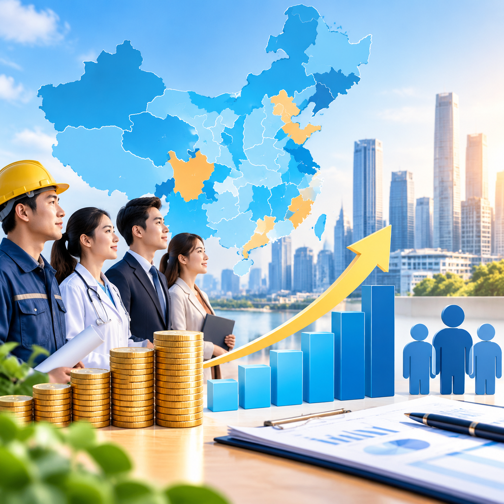 31省份去年平均工资出炉：数据背后的就业与收入信号